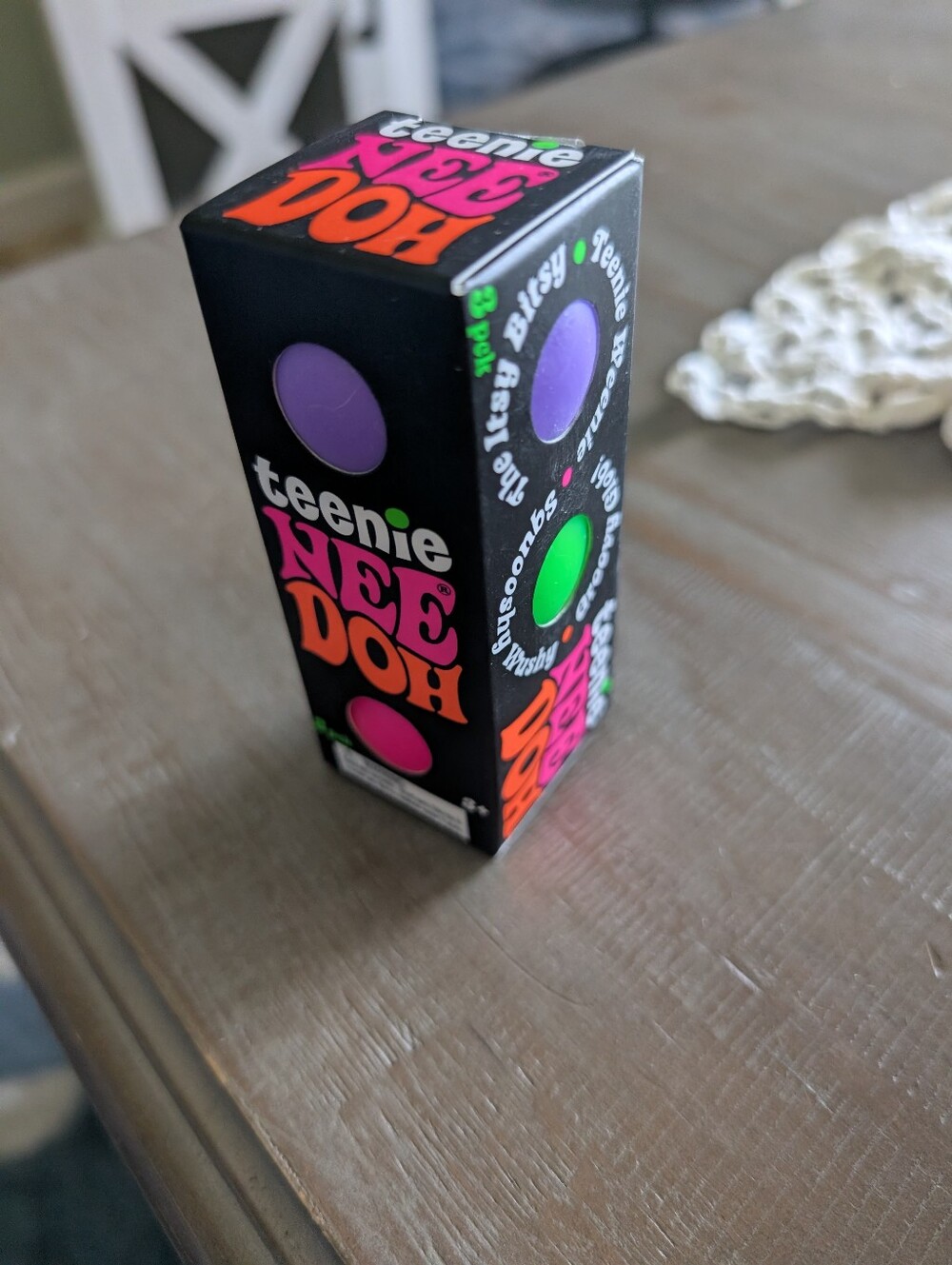 Teenie Needoh Ball 3 In Pk